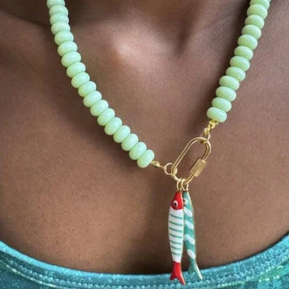 Assymetrical resin pendant earrings; 2.76"Lx1.18"W; nwot - Picture 4 of 4